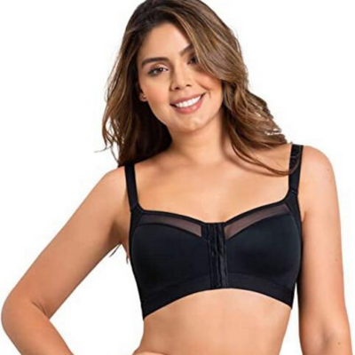 Soutien-gorge femme – Maintien intégral – Fermeture frontale – Confort respirant