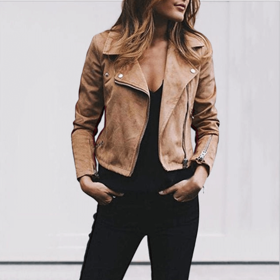 Mila - Veste biker femme