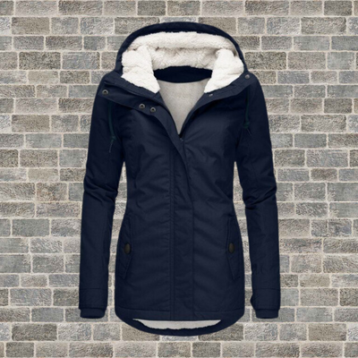 Jenna - Manteau à Capuche en Sherpa Douillet