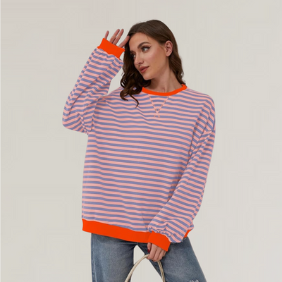 Sweat Rayé | Coton Doux | Esprit Marin
