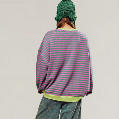 Sweat Rayé | Coton Doux | Esprit Marin