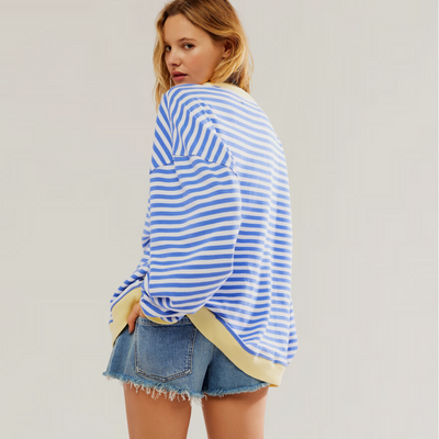 Sweat Rayé | Coton Doux | Esprit Marin