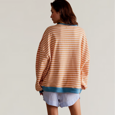 Sweat Rayé | Coton Doux | Esprit Marin