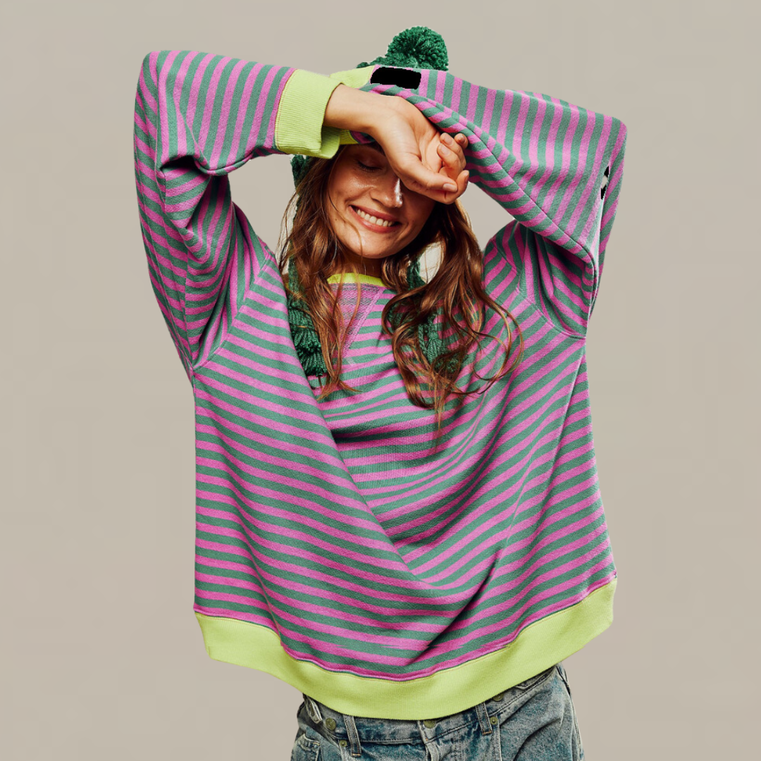 Sweat Rayé | Coton Doux | Esprit Marin