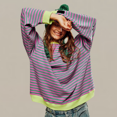 Sweat Rayé | Coton Doux | Esprit Marin