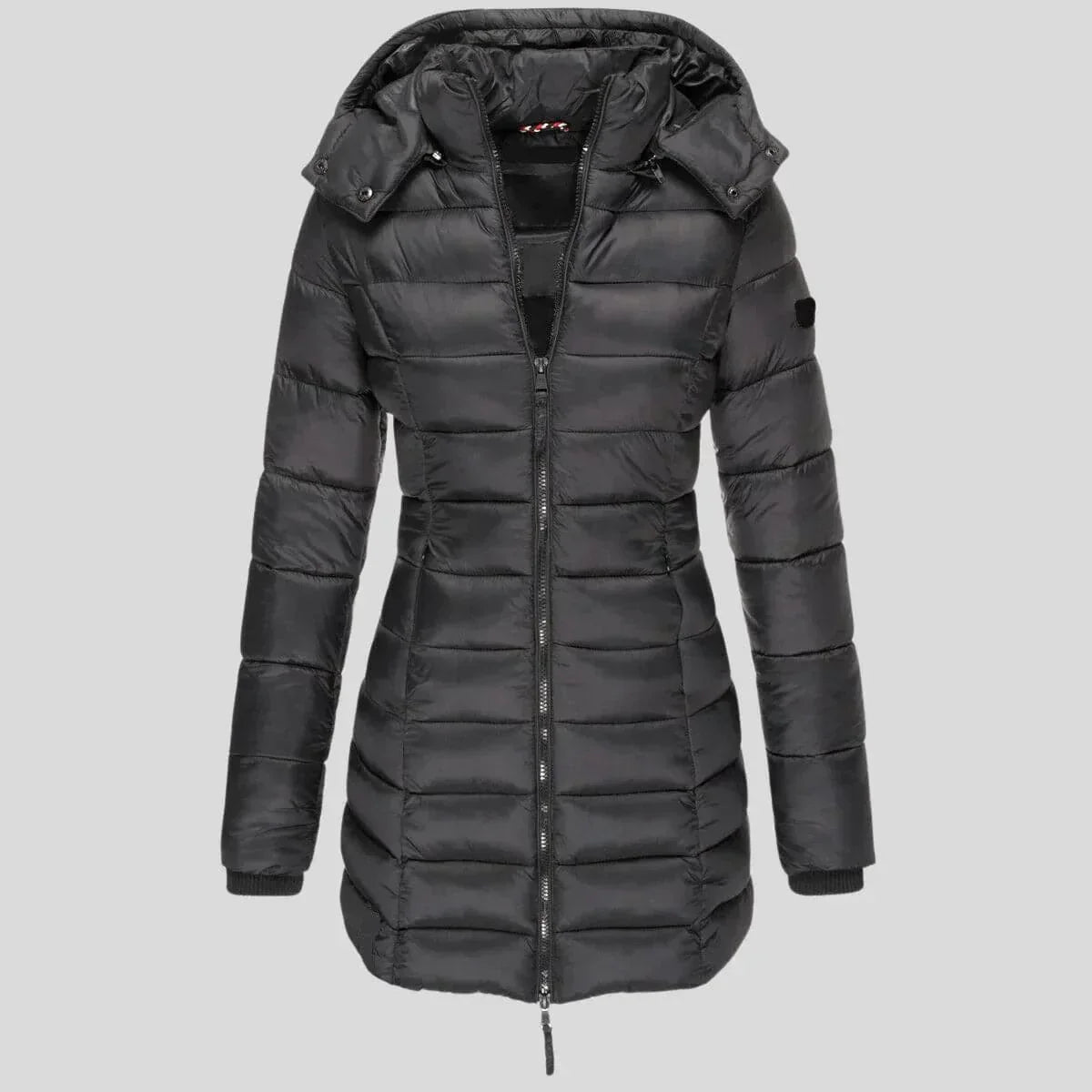 Nitya | Veste matelassée chaude avec capuche pour femmes