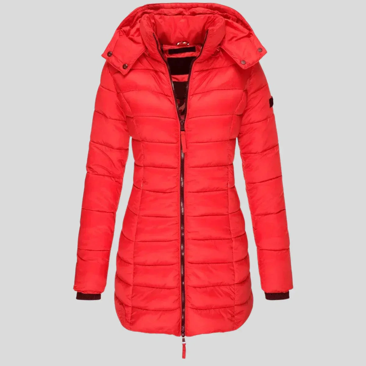 Nitya | Veste matelassée chaude avec capuche pour femmes