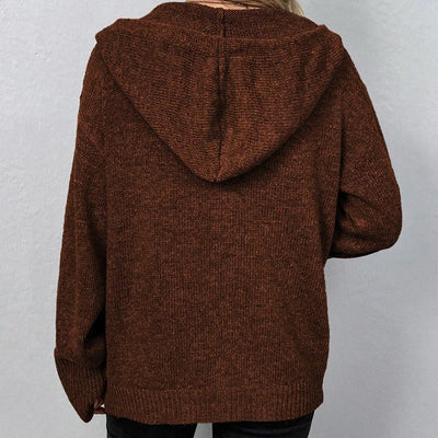 Ariella | Cardigan à Capuche et Boutons