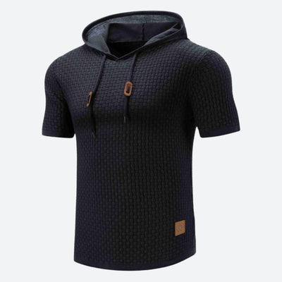 Chemise à manches courtes à la mode avec capuche - Victor