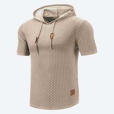 Chemise à manches courtes à la mode avec capuche - Victor