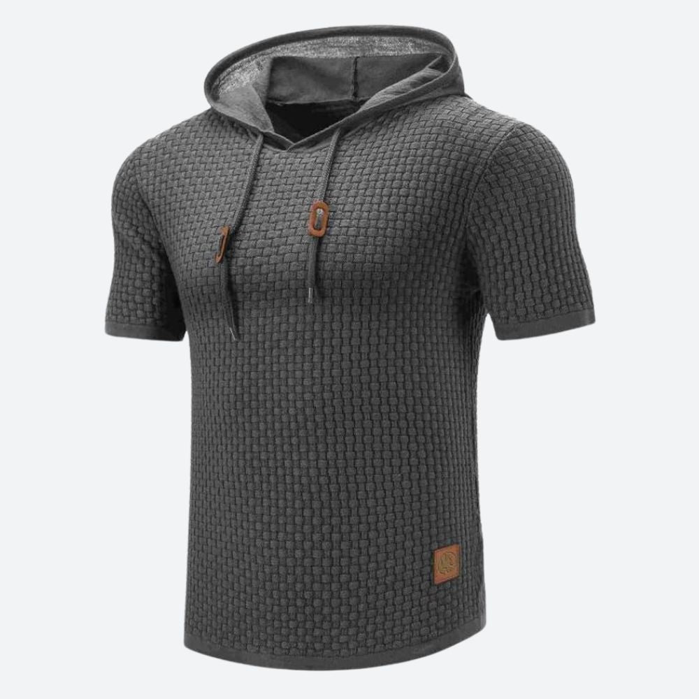 Chemise à manches courtes à la mode avec capuche - Victor