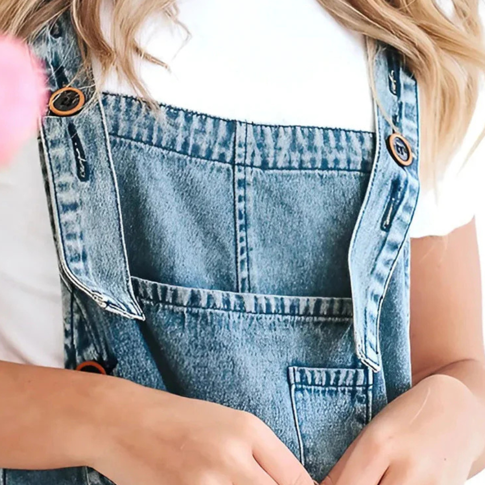 KATHRYN - Salopette Elégant en Denim pour Femmes