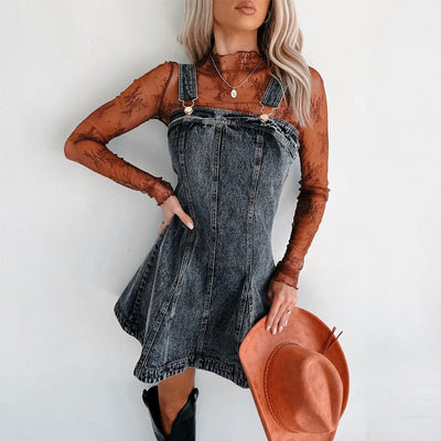 Robe en jean valentina rossi