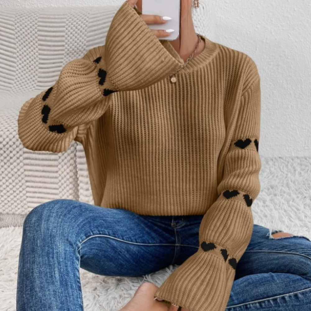 SANDRA - Pull Décontracté pour Femme