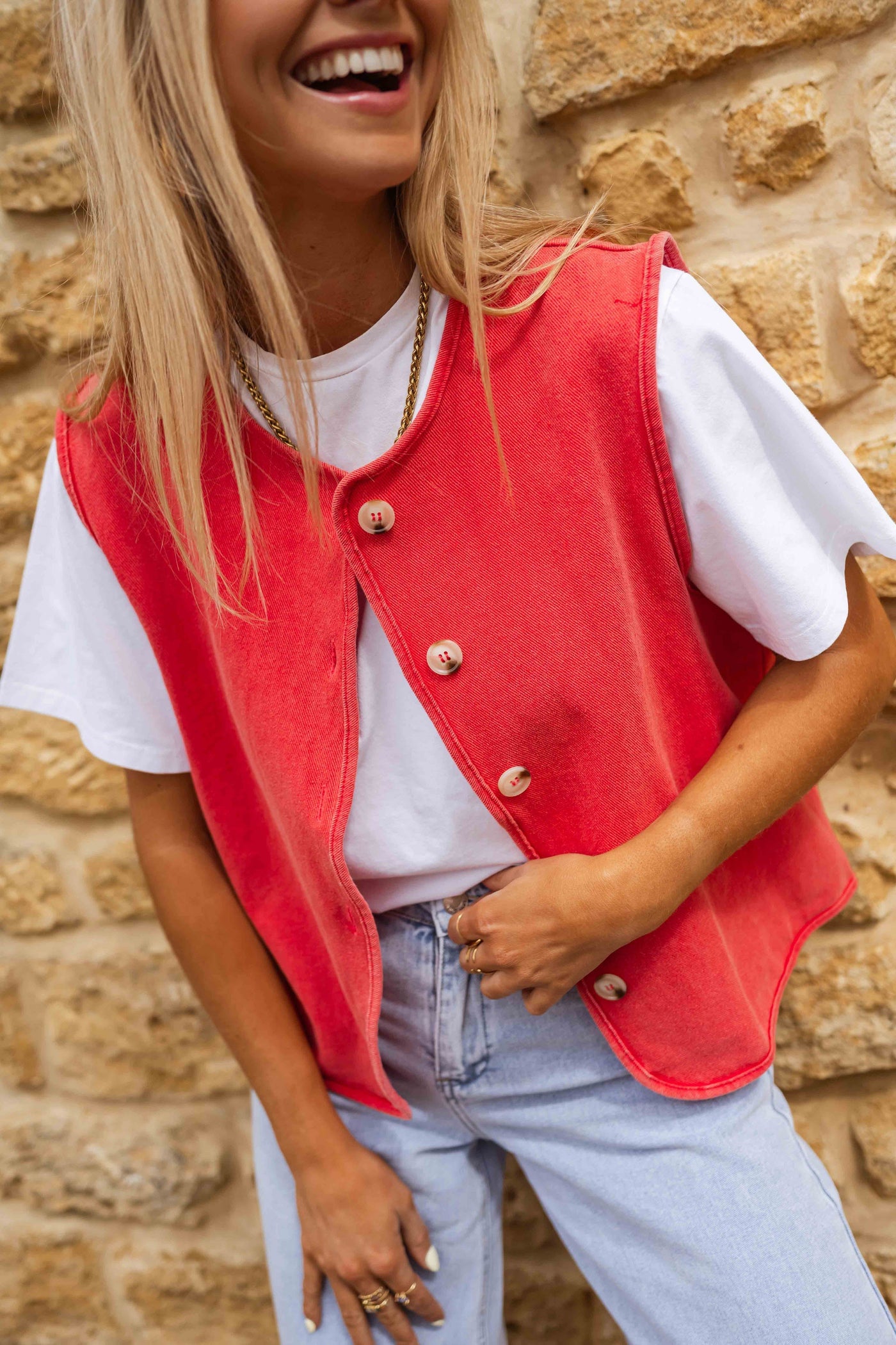 Lina™ | Gilet d’été rétro