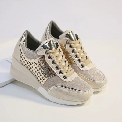 Marianne | Chaussure À Lacets Pour Femme | Compensées