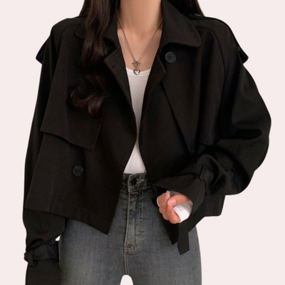 IVY - Manteau Court Décontracté pour Femmes