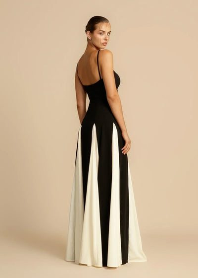 Arielle™ | Robe bicolore chic