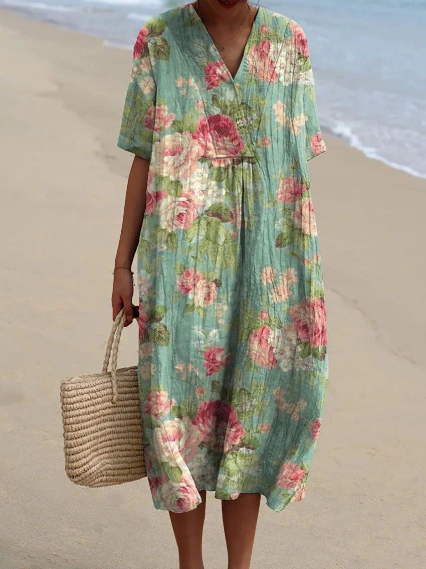 Violet™ | Robe à motif floral éclatant