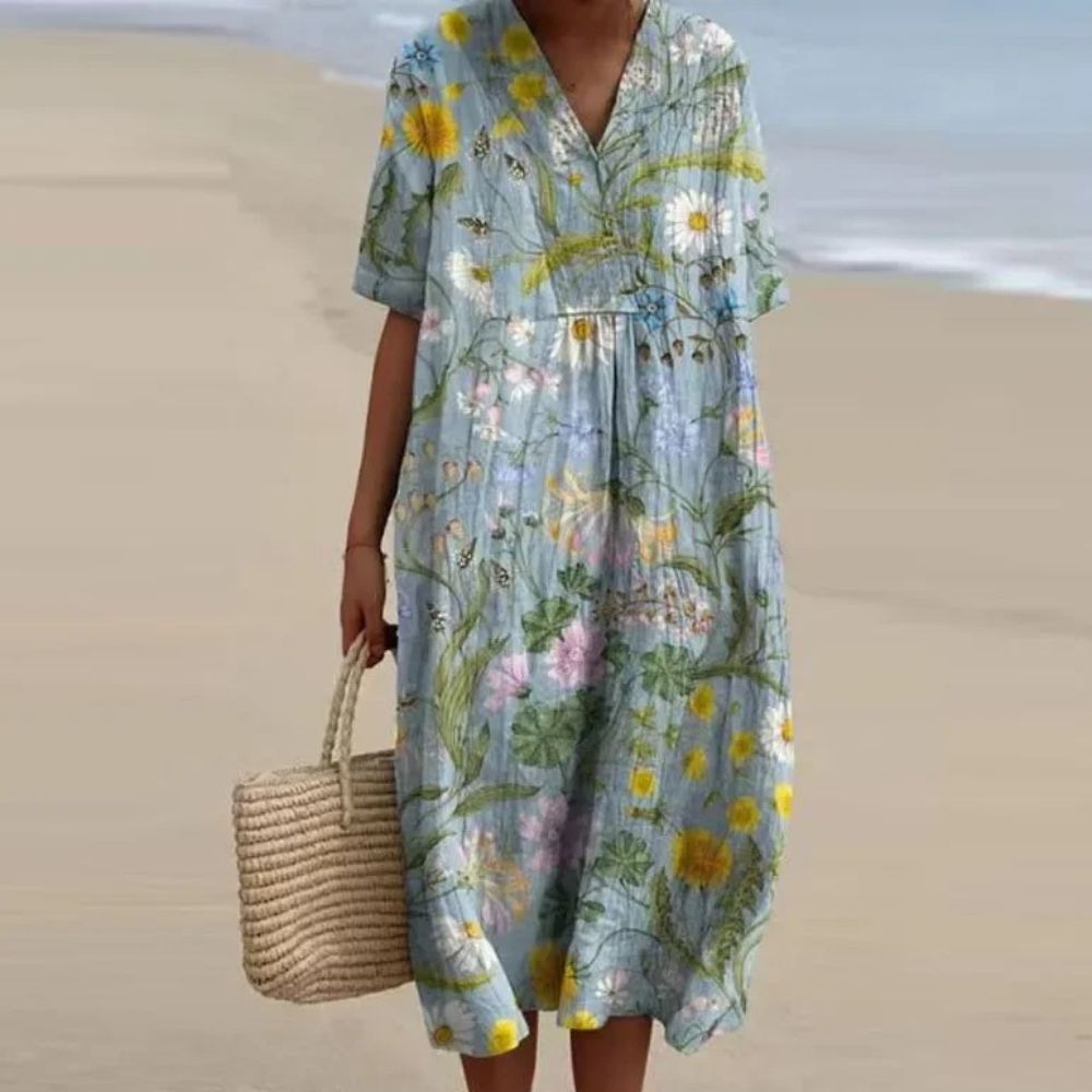 Claire™ | Robe Fleurie Vibrante