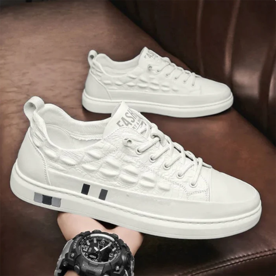 Zacharie | Baskets Stylisé Pour Hommes | Lacets
