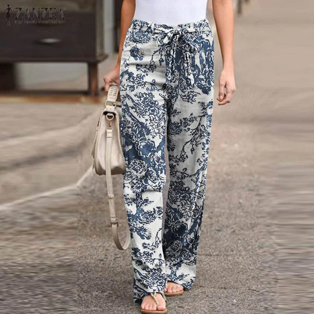Daphné | Pantalon fleurie pour femme | Chic