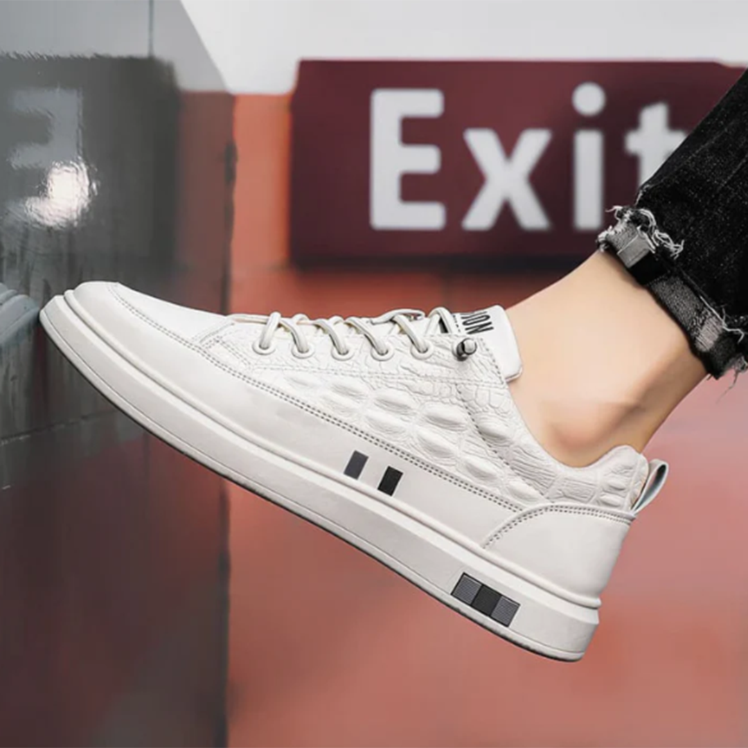 Zacharie | Baskets Stylisé Pour Hommes | Lacets