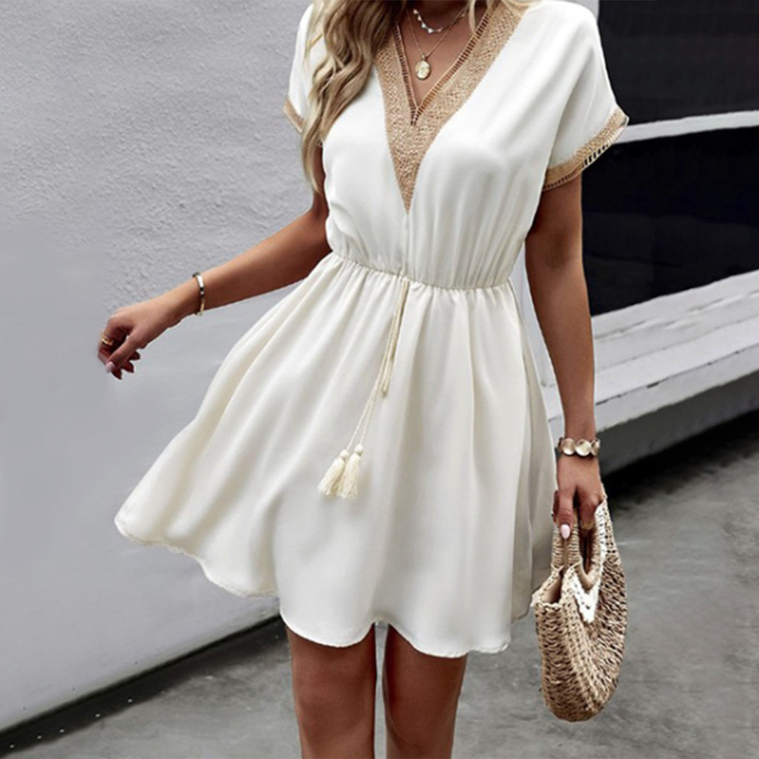 Solène - Mini Robe Élégante