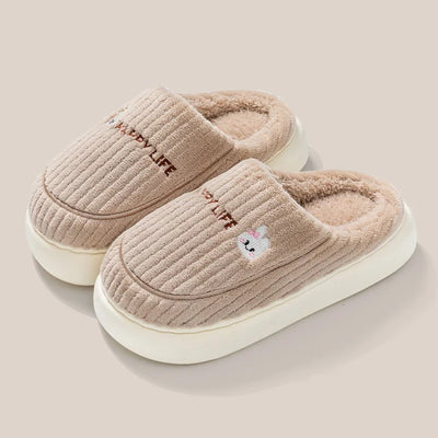 Trisha - Pantoufles de luxe confortables avec semelles ergonomiques pour femmes