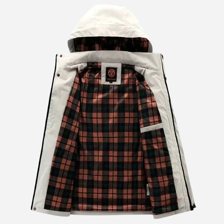 Adam™ - Veste d'extérieur confortable, coupe-vent et imperméable