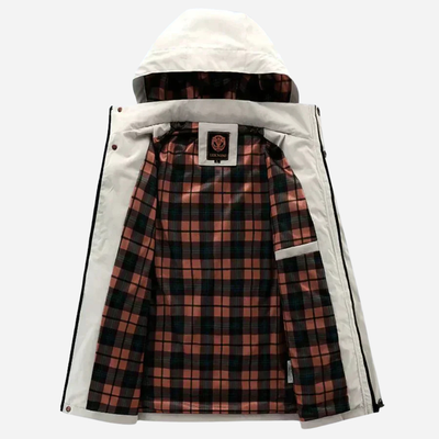 Adam™ - Veste d'extérieur confortable, coupe-vent et imperméable