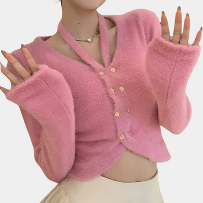 DOROTHY - Pull Court Tendance pour Femmes