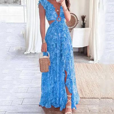 Emily | Robe De Plage Ete Pour Femme | Maxi
