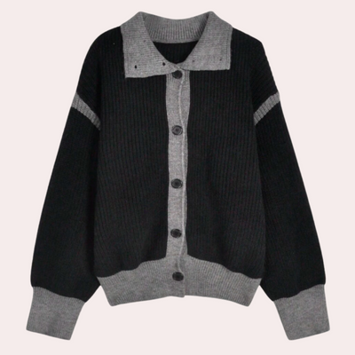 KATRINE - Cardigan en Maille Moderne pour Femme