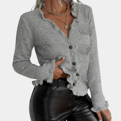 DOROTHY - Cardigan Tricoté Tendance pour Femmes