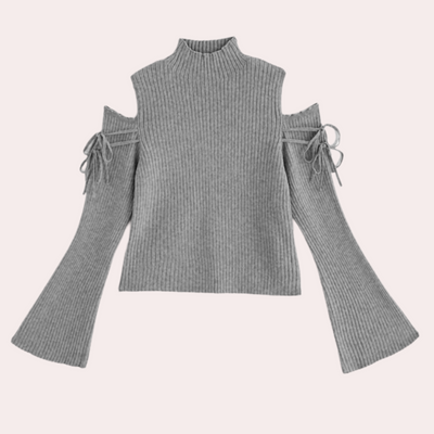 SHIKLAH - Pull Mode à Épaules Dégagées pour Femmes