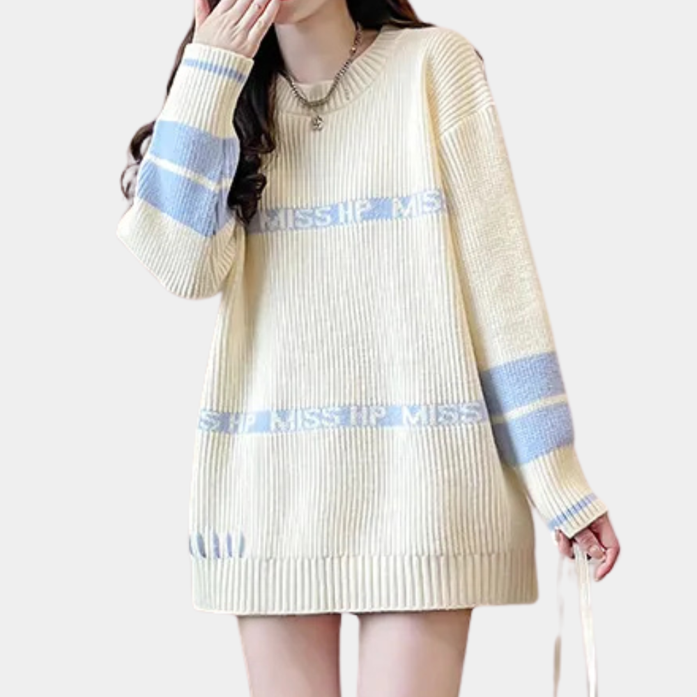 JOYCE - Pull Longueur Intermédiaire pour Femmes