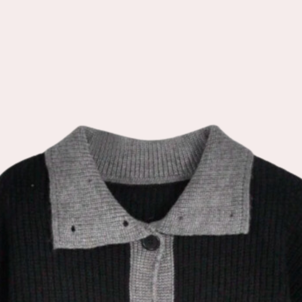 KATRINE - Cardigan en Maille Moderne pour Femme