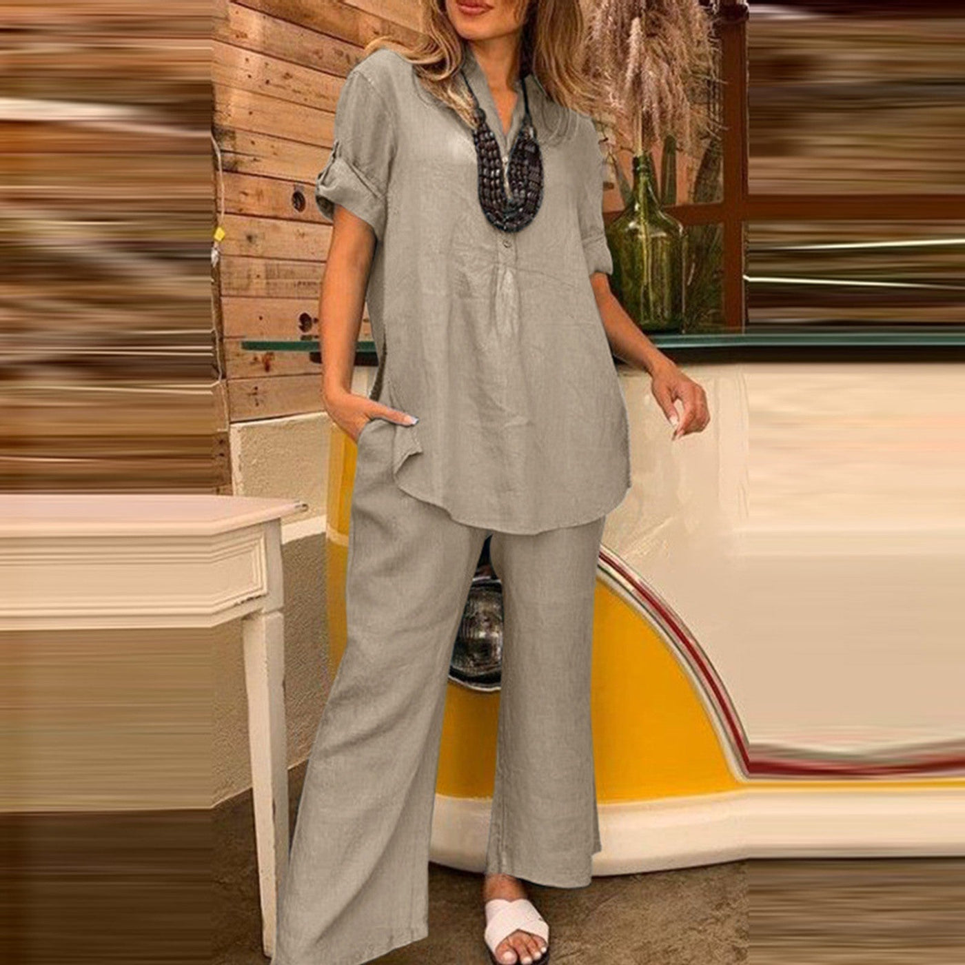 Aimée | Ensemble 2 Pièces Simple Pour Femme | Oversize