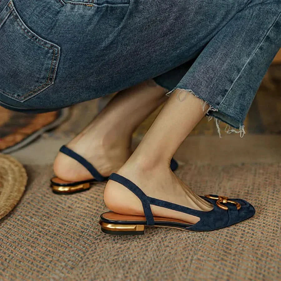 Morgane™| Sandales orthopédiques à boucle Mathilda