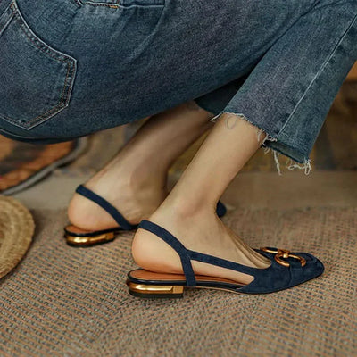 Morgane™| Sandales orthopédiques à boucle Mathilda