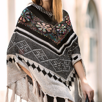 LANICA - Châle Poncho Réconfortant pour Femmes
