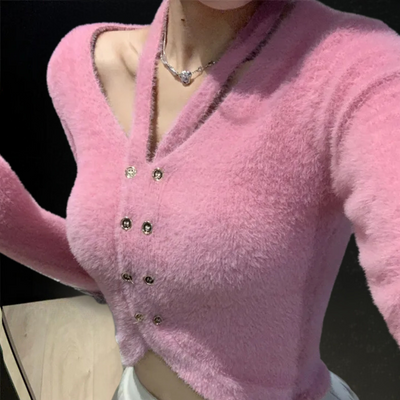 DOROTHY - Pull Court Tendance pour Femmes