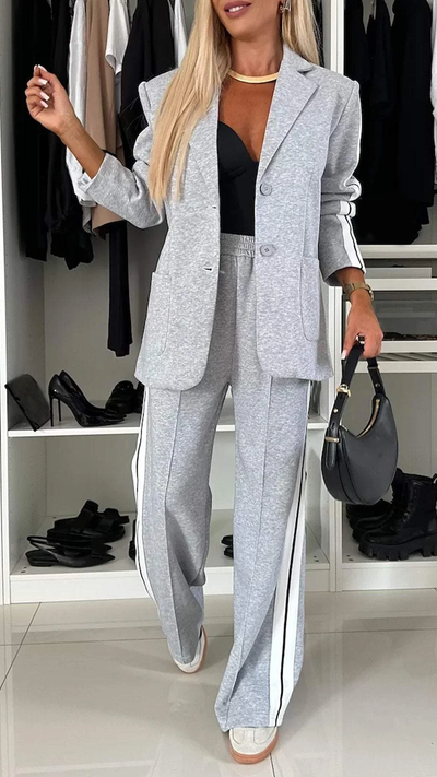 Ensemble Tailleur | Style Athleisure | Élégance Décontractée