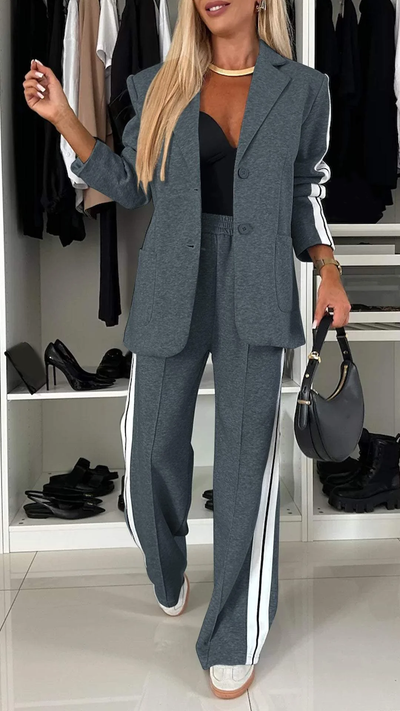 Ensemble Tailleur | Style Athleisure | Élégance Décontractée