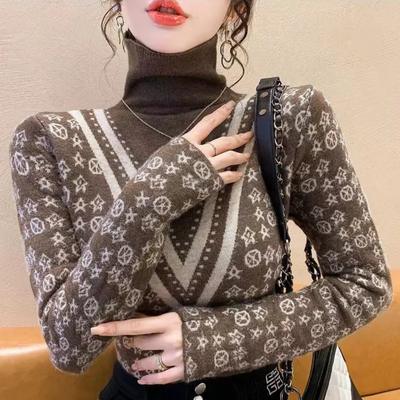 ELANY - Pull d'hiver tricoté à la mode pour les femmes
