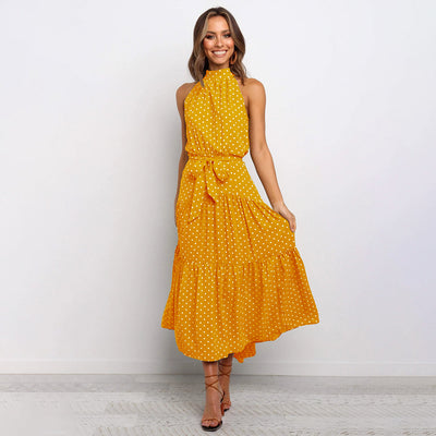 Aurélie | Robe Élégant Dos Nu Pour Femme | Midi
