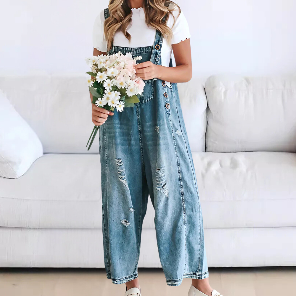 KATHRYN - Salopette Elégant en Denim pour Femmes