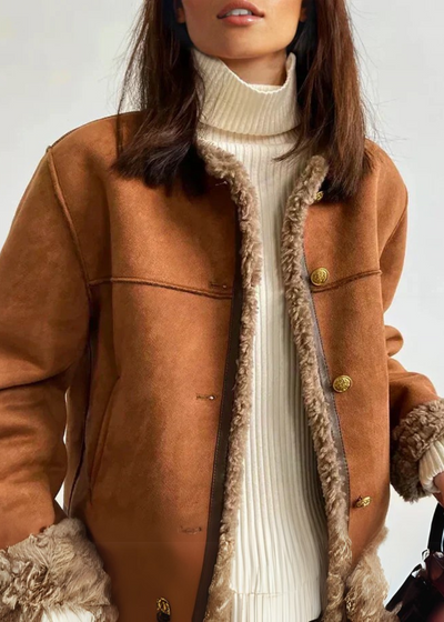 Amber™ | Veste Douillette Doublée en Laine