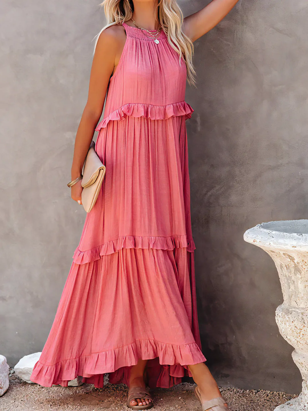 Morgane™ Robe longue brise d'été